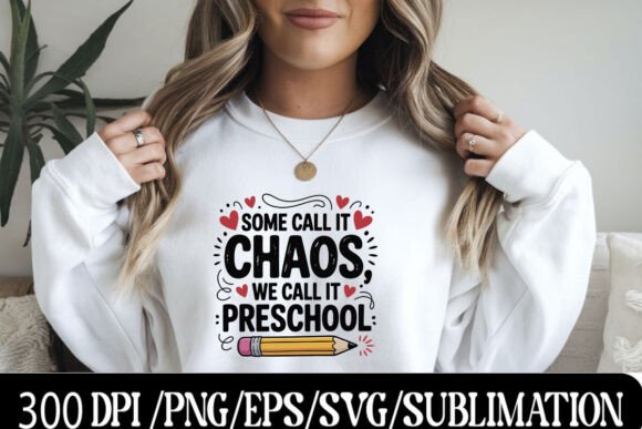 Download Preschool Chaos Colorful Typography - Typography Collection