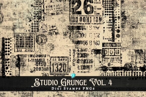 Download Studio Grunge Digi Stamps Vol. 4 - Grunge Collection