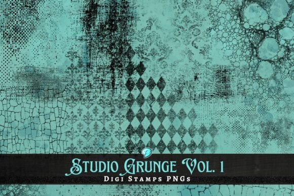 Download Studio Grunge Digi Stamps Vol. 1 - Grunge Collection