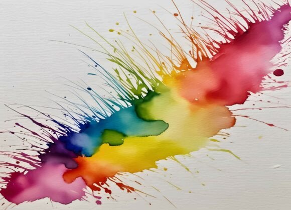 Download Vibrant Cold Press Watercolor Art - Cold press Collection