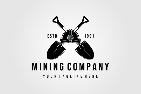 Download Shovel or Trowel Logo Vector Vintage - Premium Resources